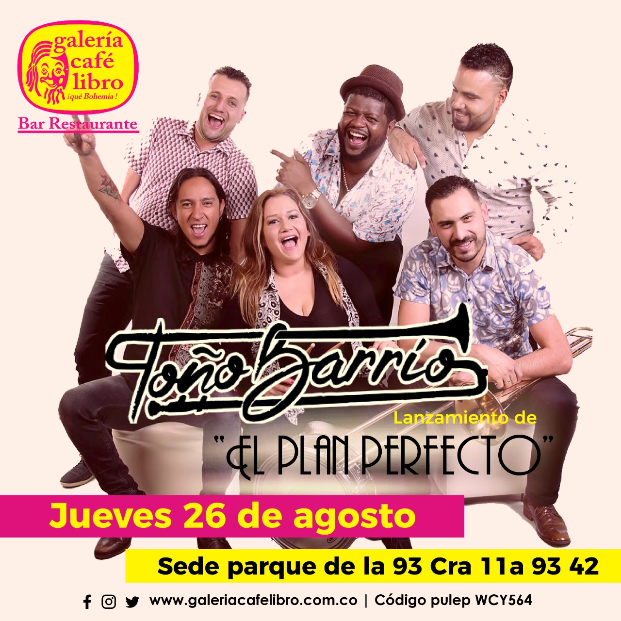 Imagen promoción Toño Barrio