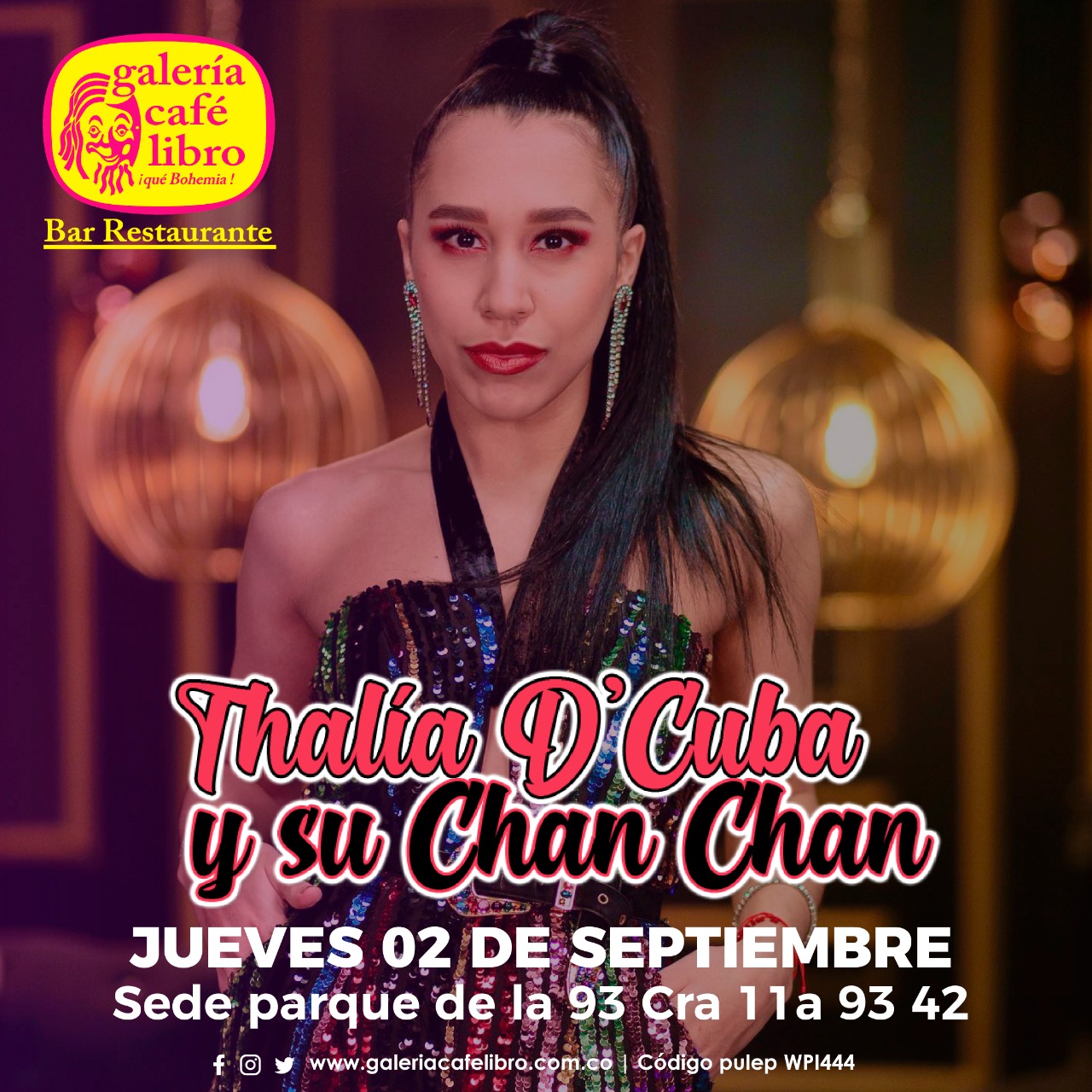 Imagen promoción Thalia de Cuba & su Chan chan