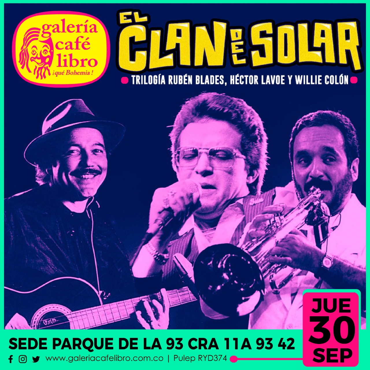 Imagen promoción El Clan del Solar 30 de septiembre