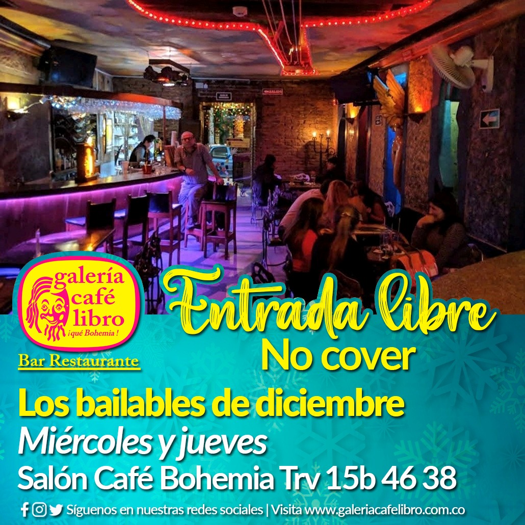 Imagen promoción Entrada libre en Cafe Bohemia