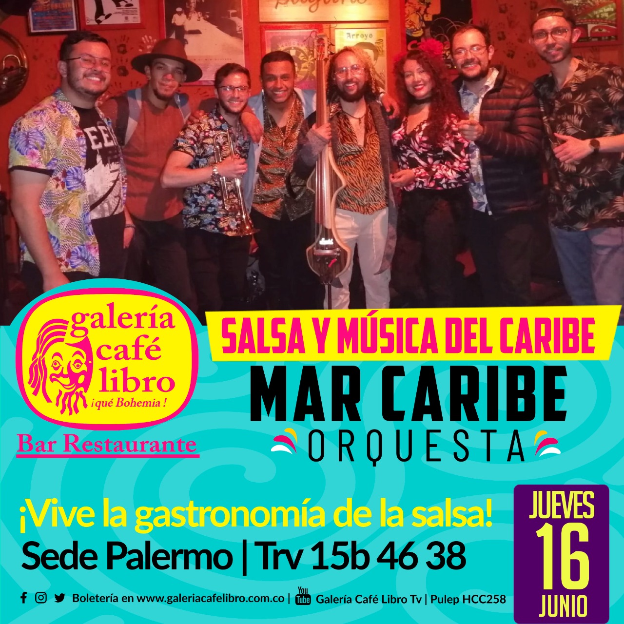 Imagen promoción MAR CARIBE ORQUESTA