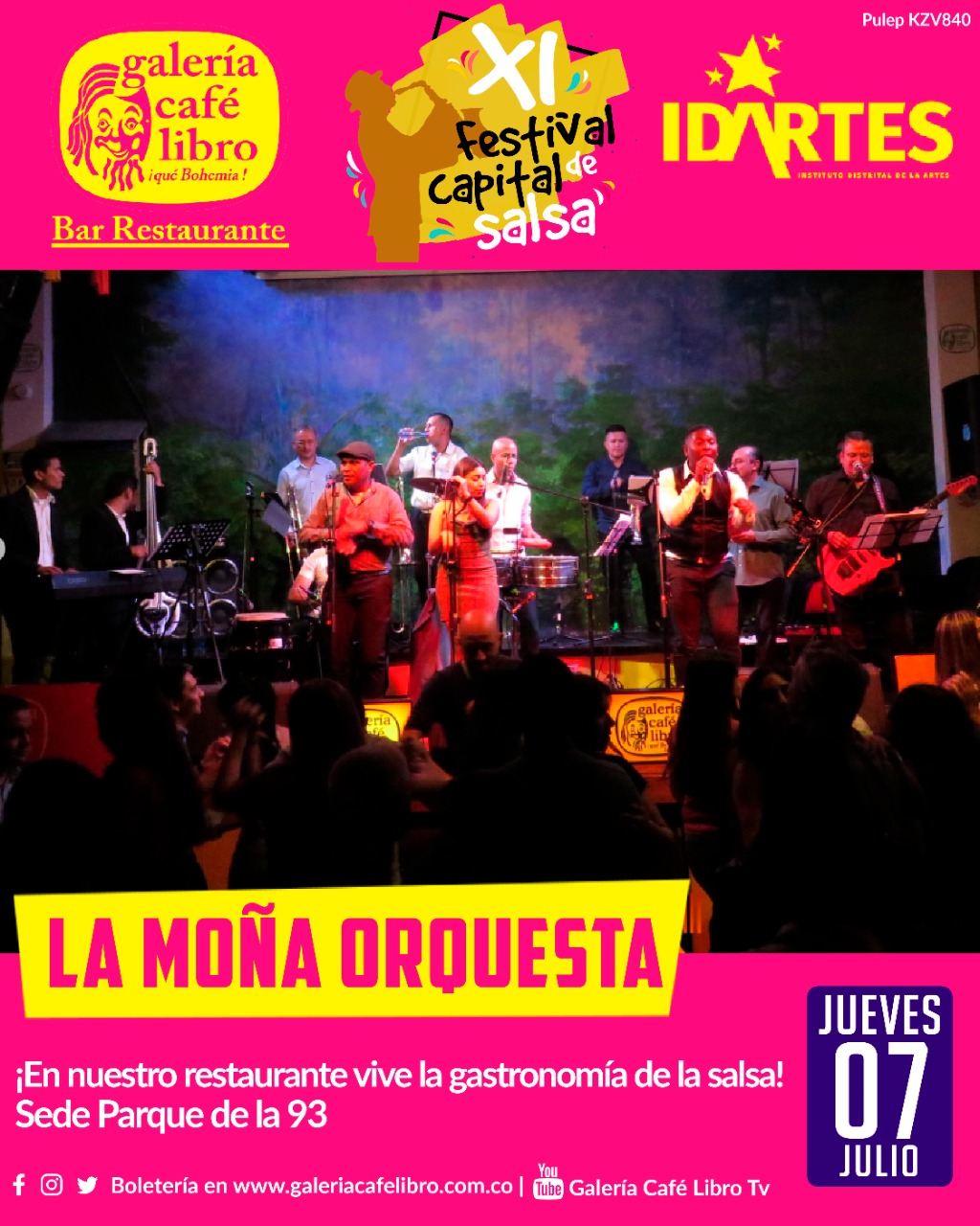 Imagen promoción LA MOÑA ORQUESTA