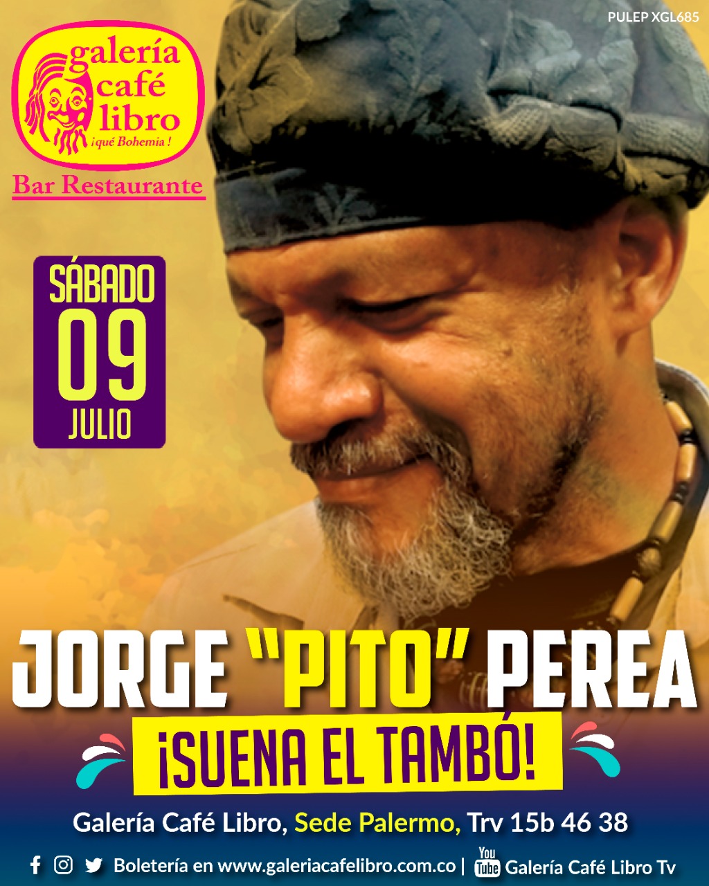 Imagen promoción JORGE "PITO" PEREA