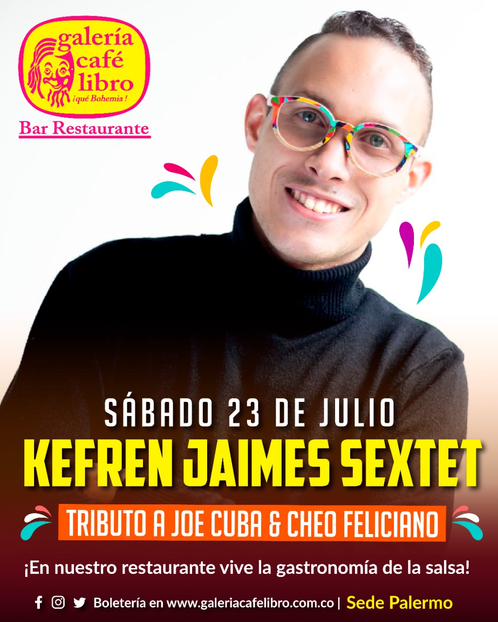 Imagen promoción KEFREN JAIMES SEXTET