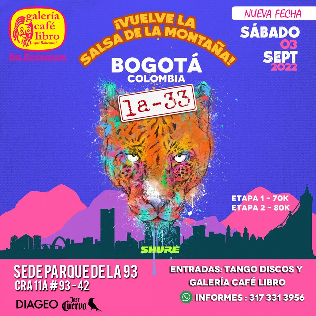 Imagen promoción La 33 sabado 3 de septiembre