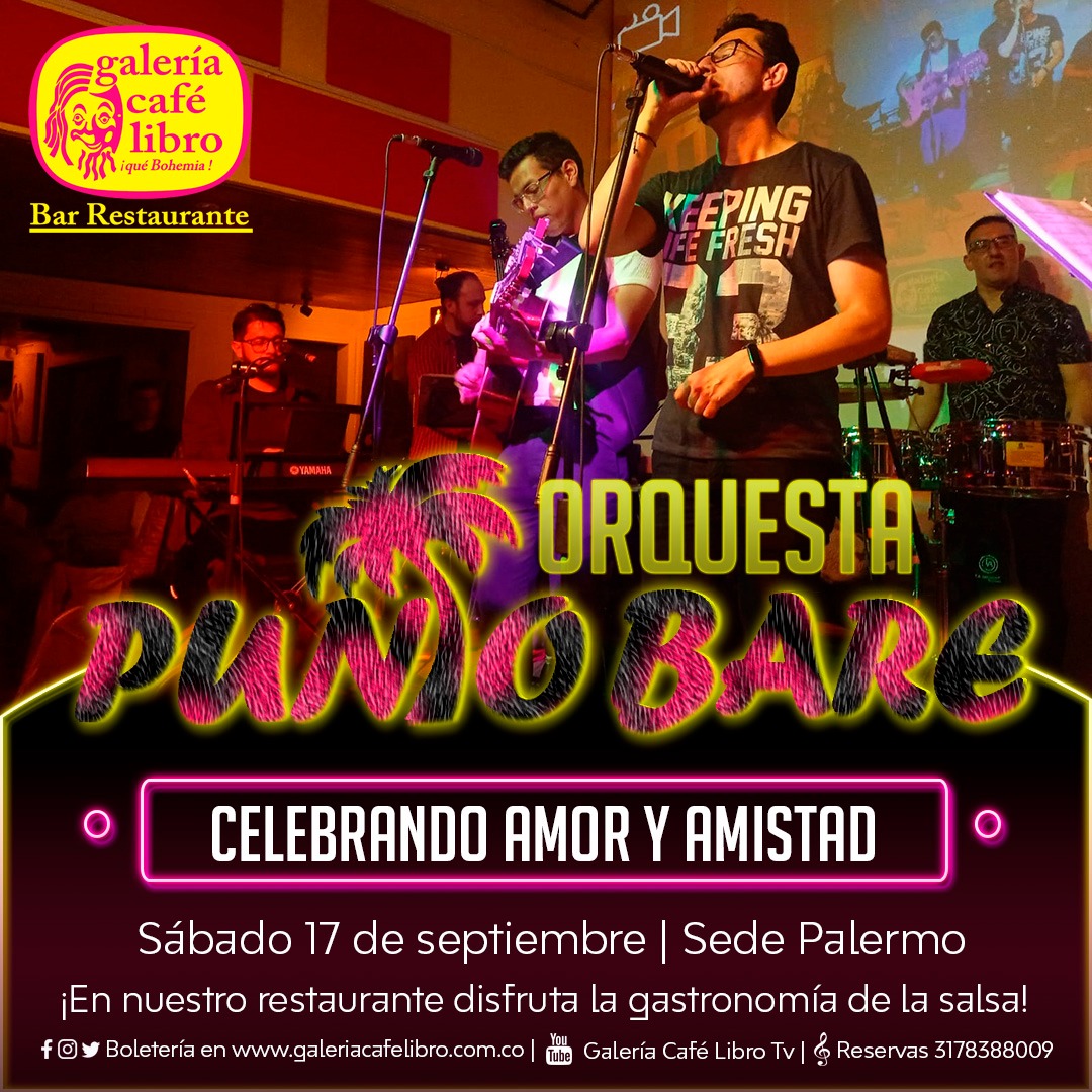 Imagen promoción PUNTO BARÉ ORQUESTA