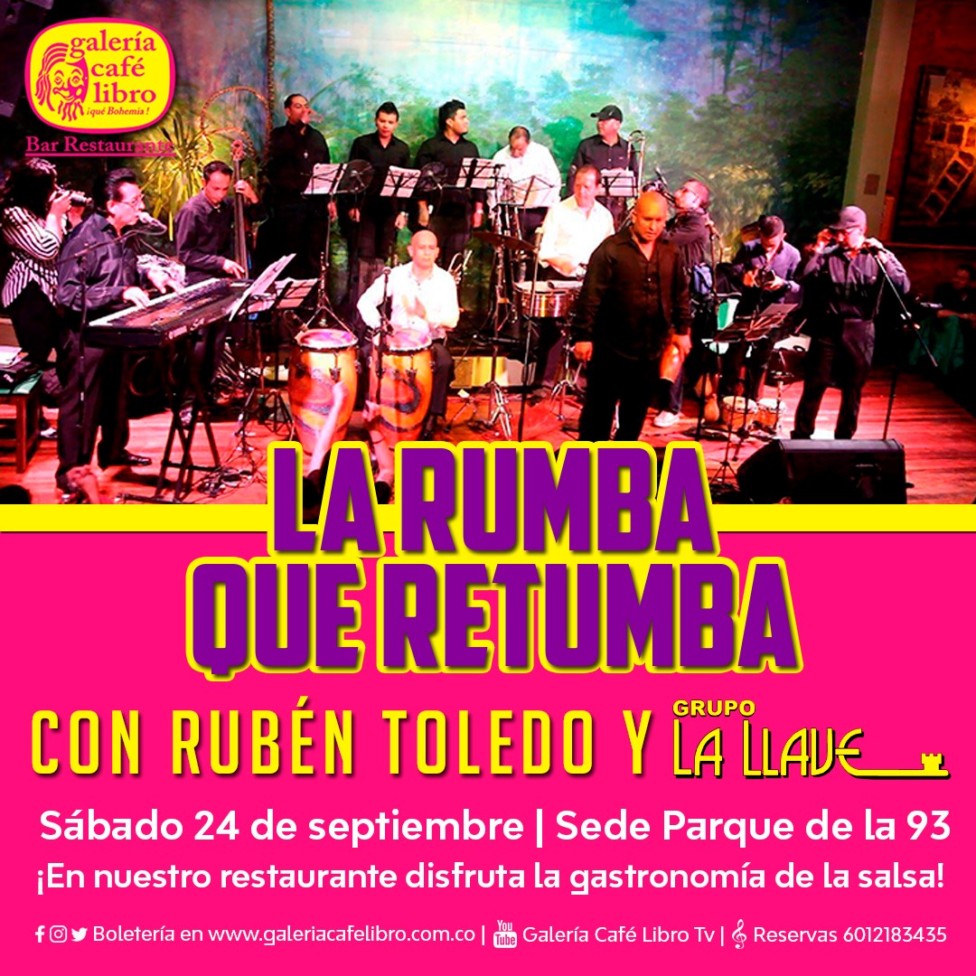 Imagen promoción RUBÉN TOLEDO Y LA LLAVE