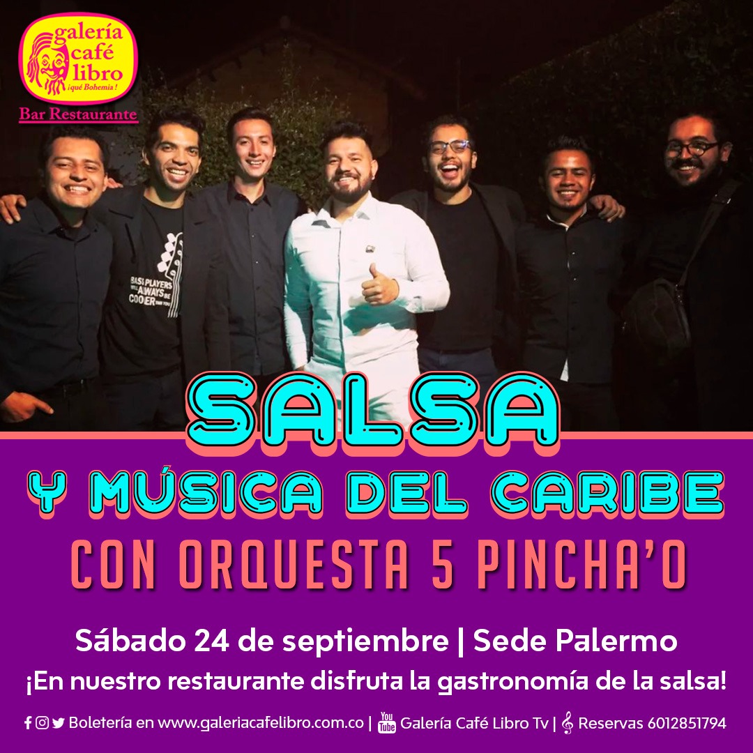 Imagen promoción ORQUESTA 5 PINCHA'O