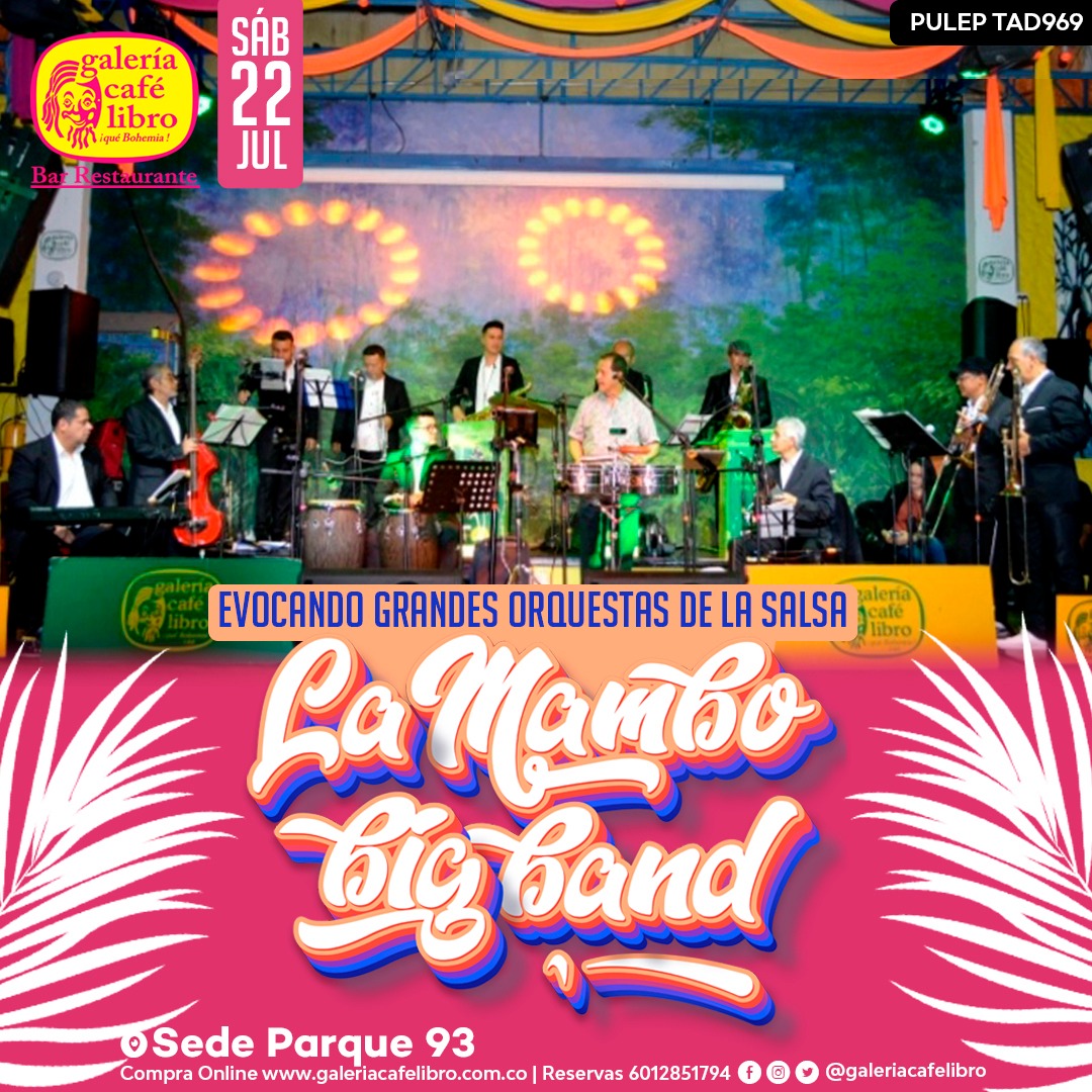 Imagen promoción La Mambo Big Band