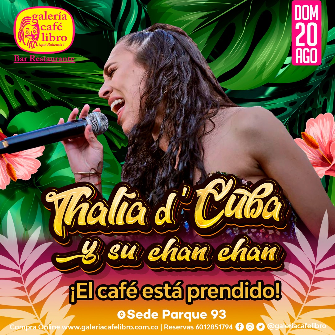 Imagen promoción Thalia d´Cuba y su Chan Chan