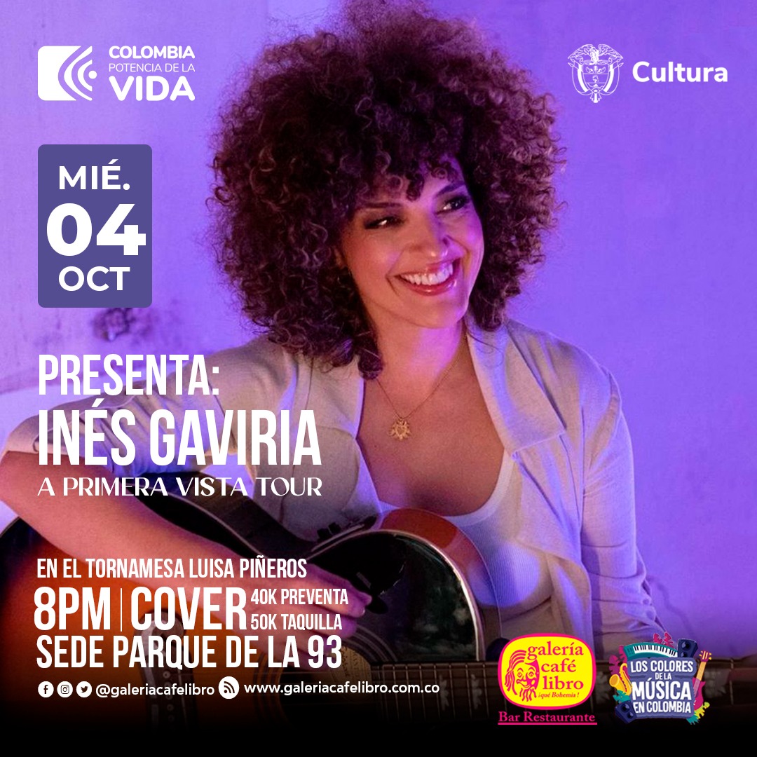 Imagen promoción Inés Gaviria