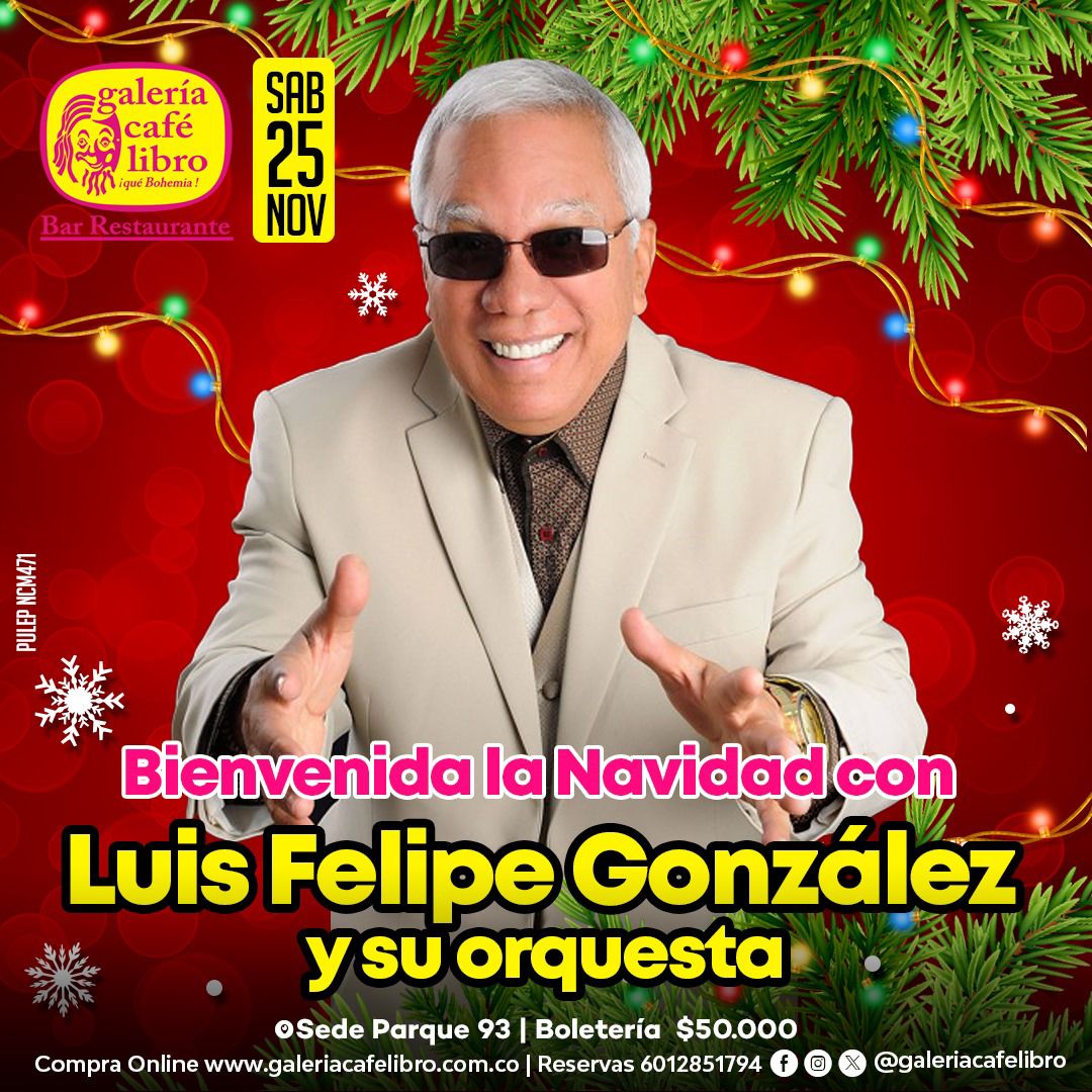 Imagen promoción Luis Felipe Gonzalez