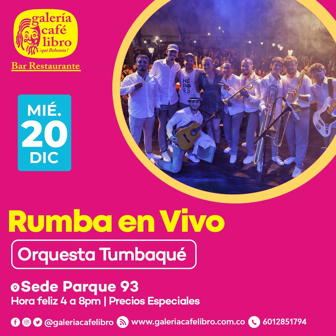 Imagen promoción Tumbaqué Orquesta