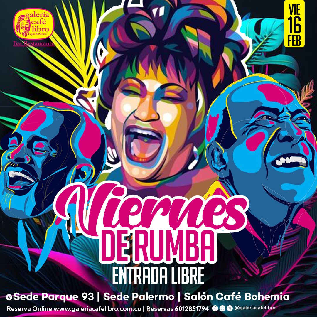 Imagen promoción Viernes "Entrada Libre"