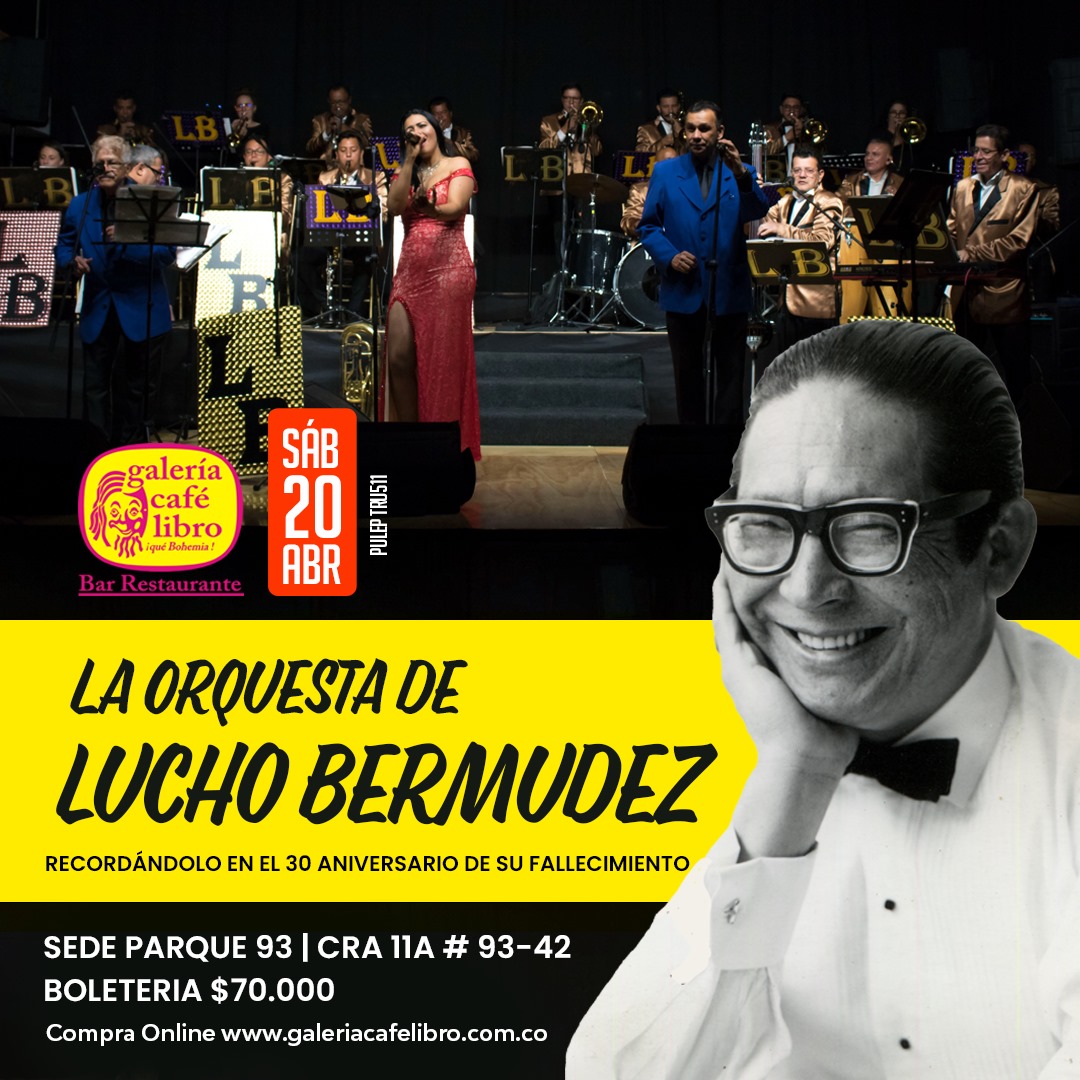 Imagen promoción La Orquesta de Lucho Bermúdez