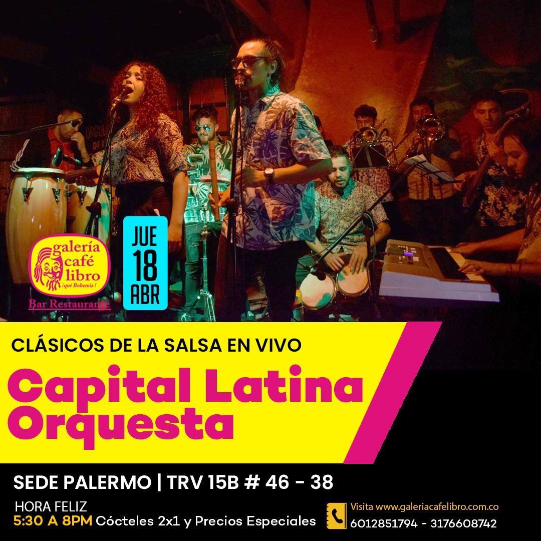 Imagen promoción Capital Latina Orquesta