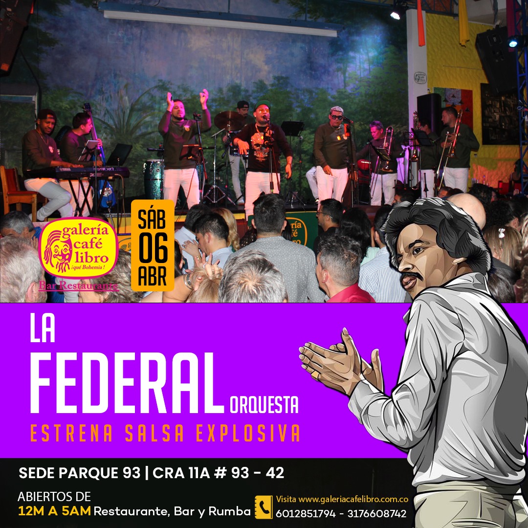 Imagen promoción La Federal Orquesta