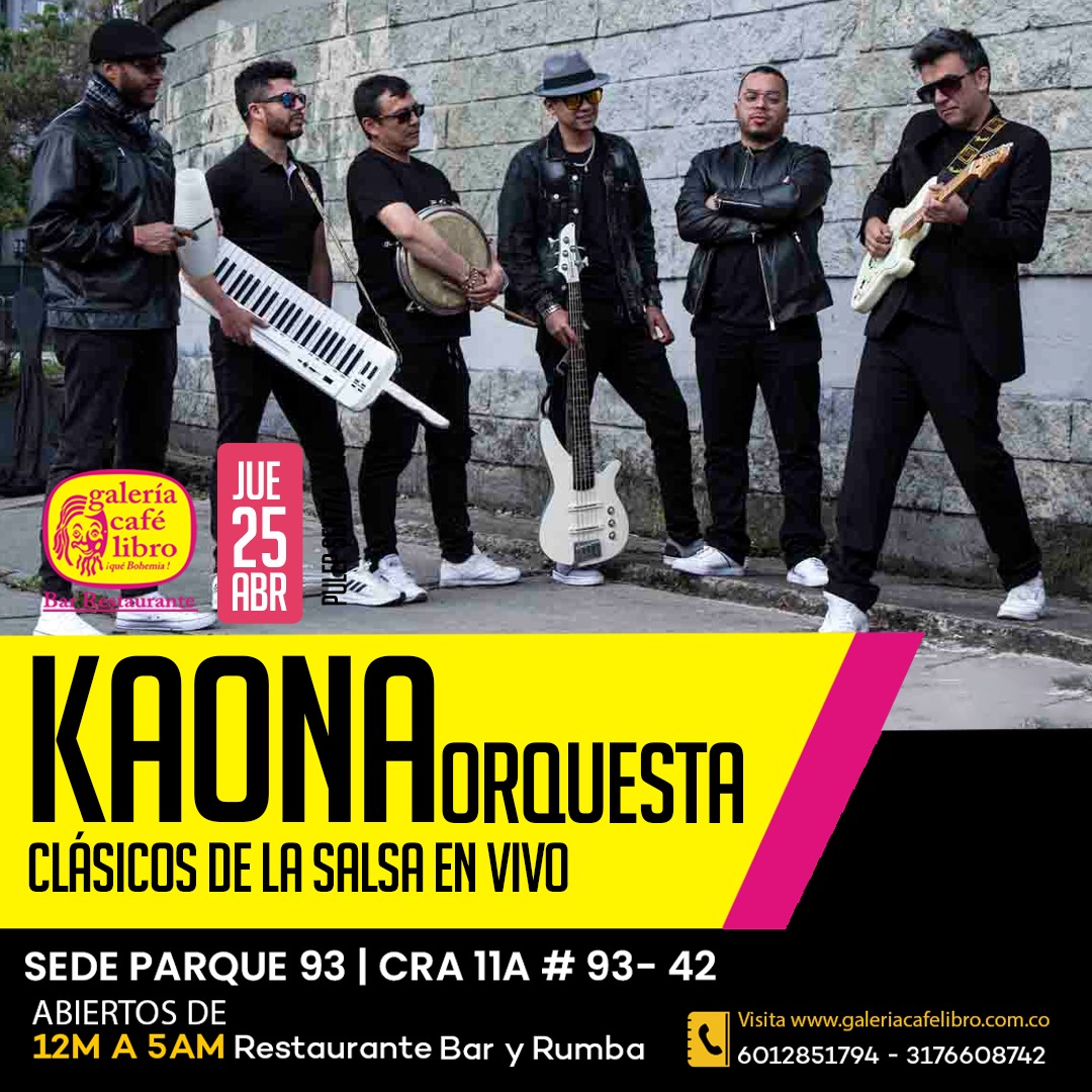 Imagen promoción Kaona Orquesta