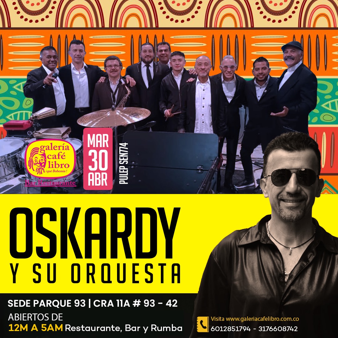 Imagen promoción Oskardy y su Orquesta