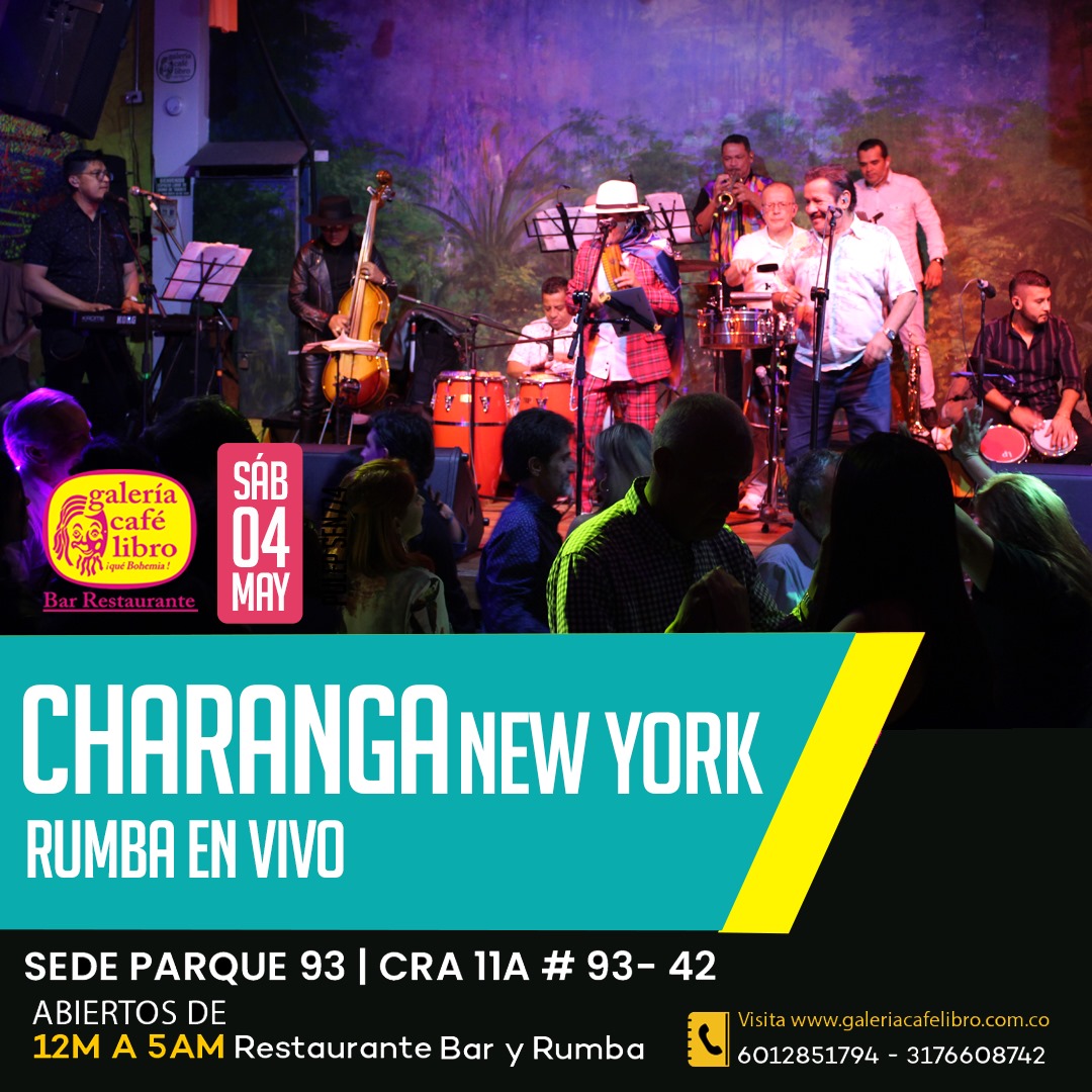 Imagen promoción Charanga New York