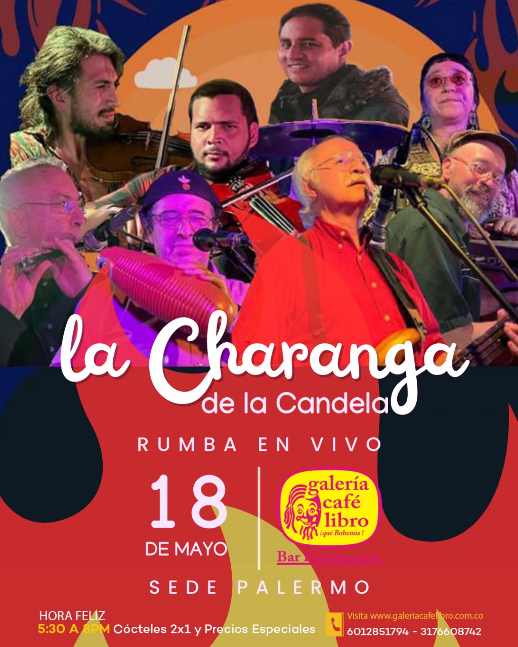 Imagen promoción La Charanga de la Candela