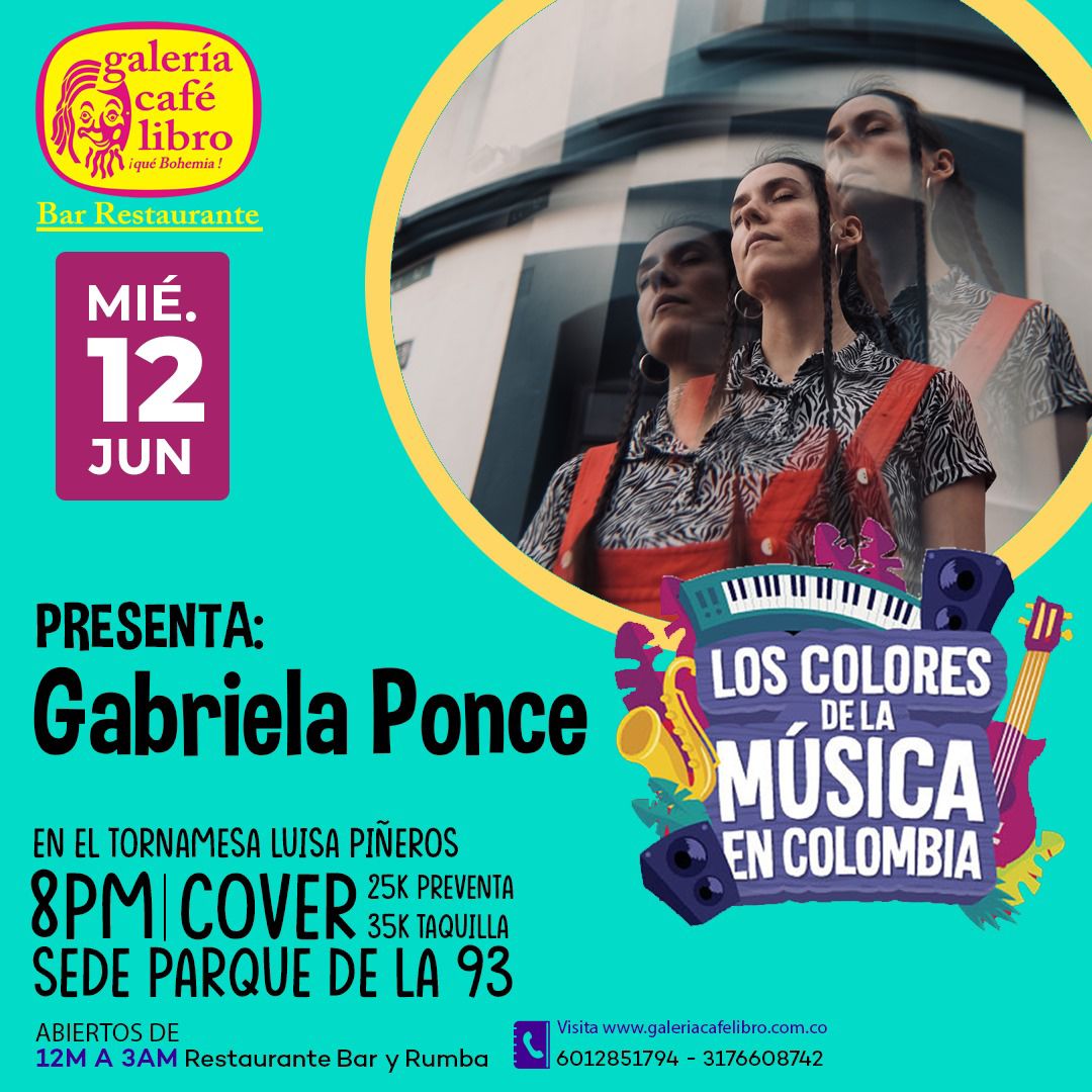 Imagen promoción Gabriela Ponce