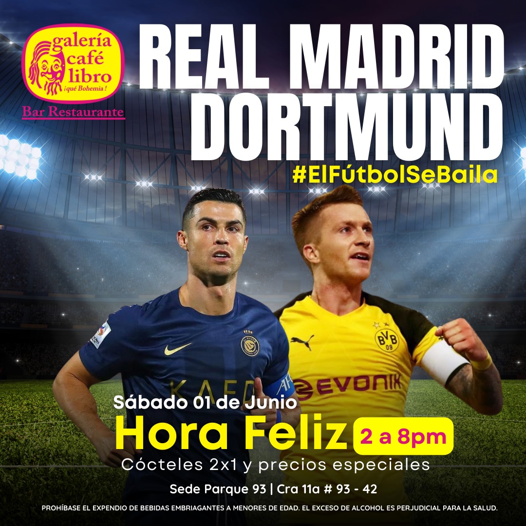 Imagen promoción Dortumd VS Real Madrid