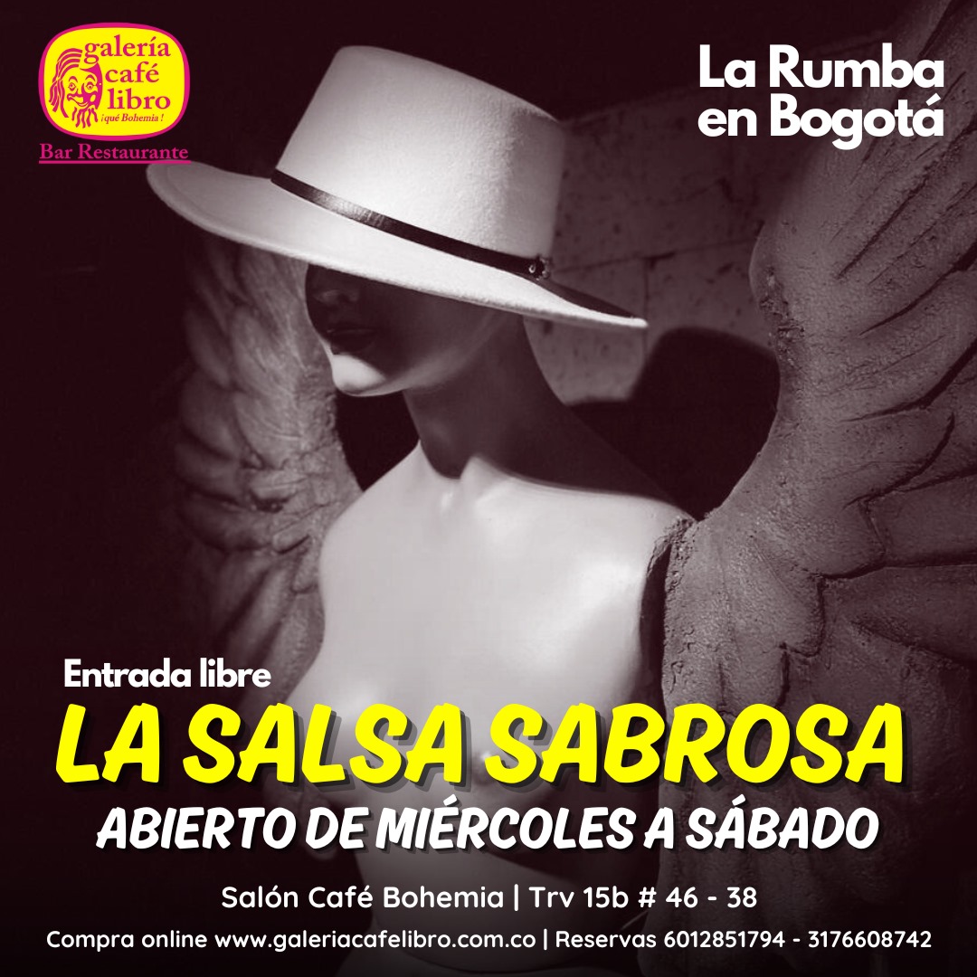 Imagen promoción Salón Café Bohemia "La Salsa Sabrosa"