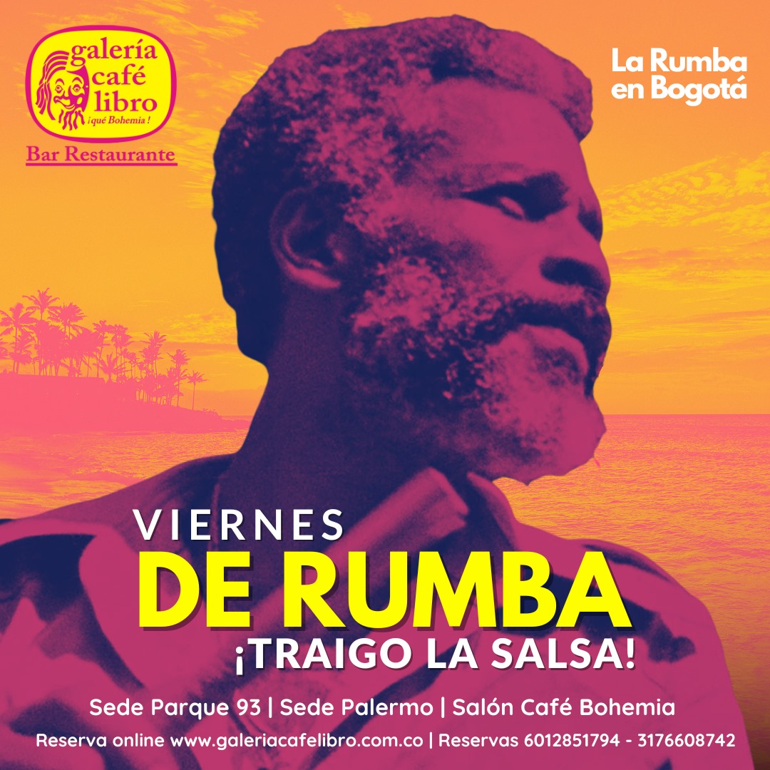 Imagen promoción Viernes de rumba ¡Traigo la salsa!