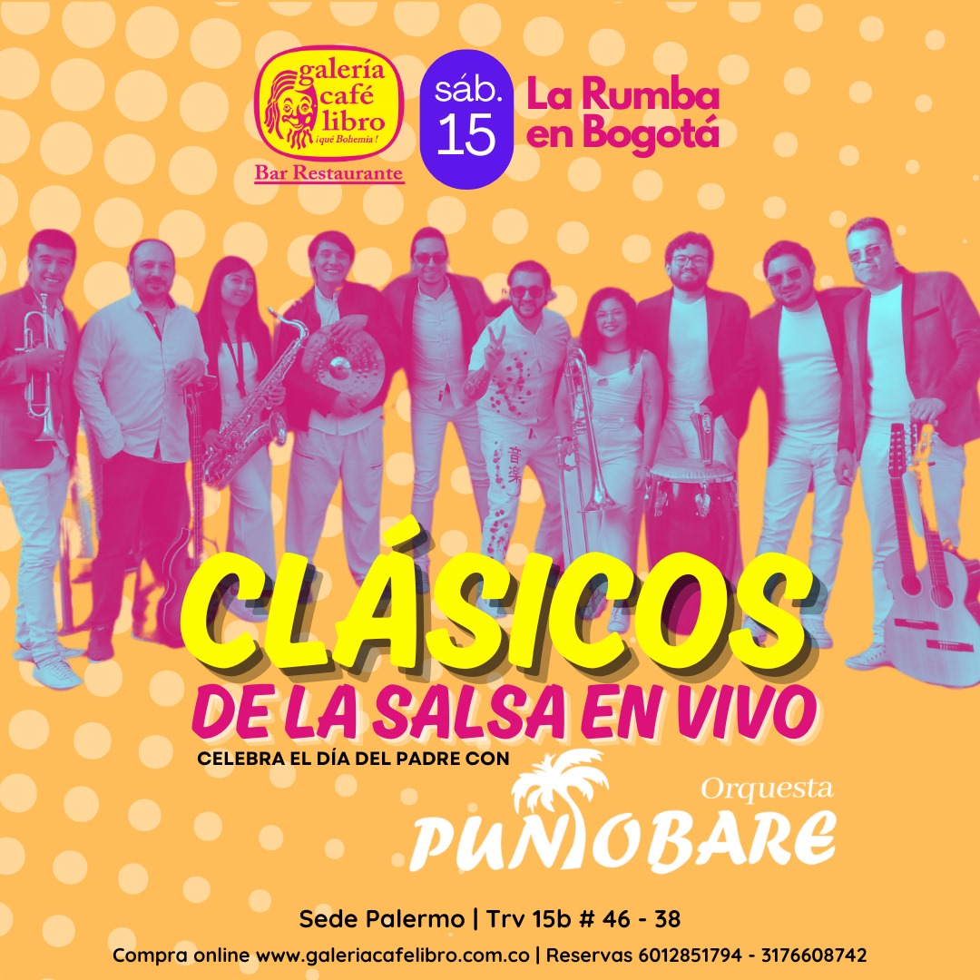 Imagen promoción Celebra el día del padre con Punto Baré Orquesta