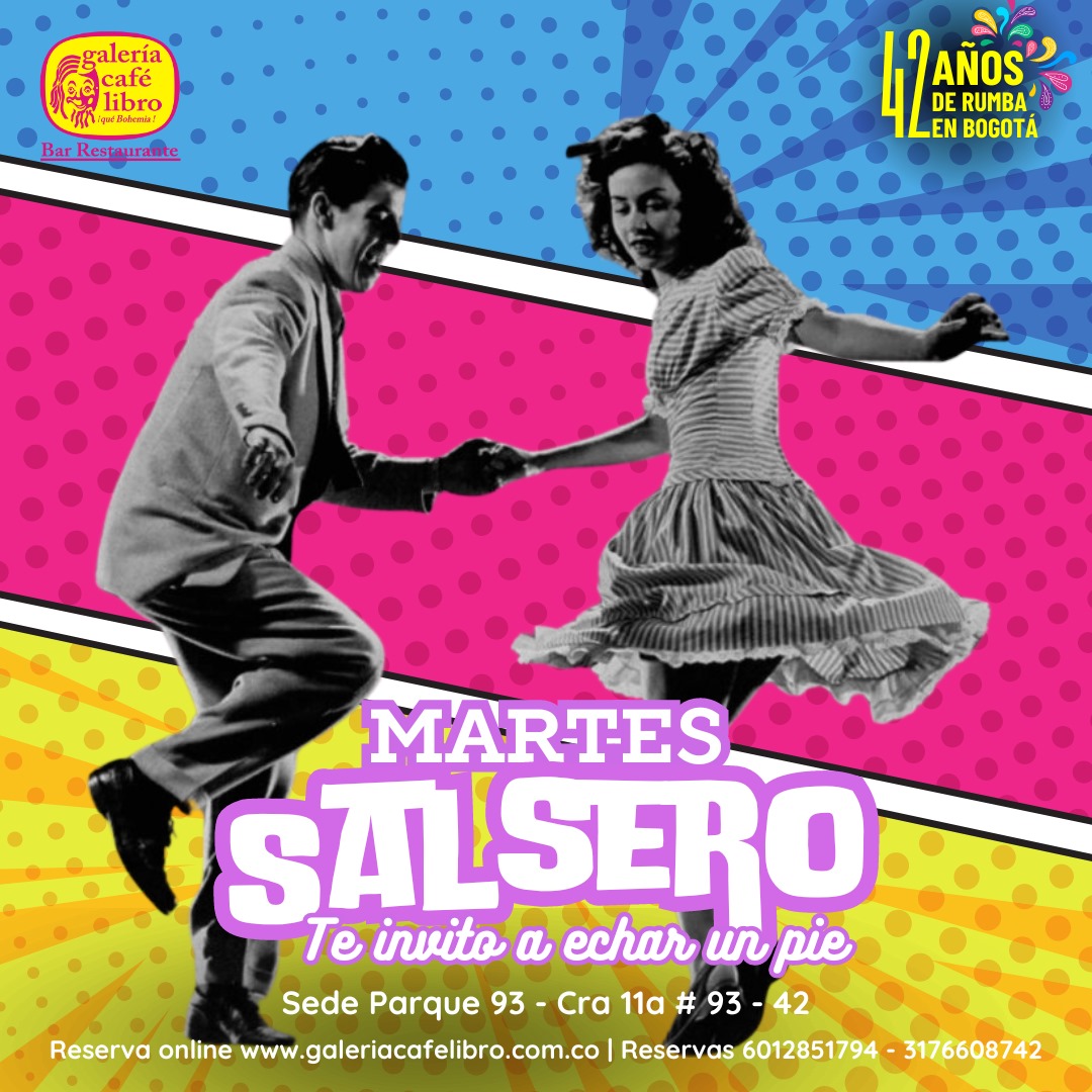 Imagen promoción Martes Salsero