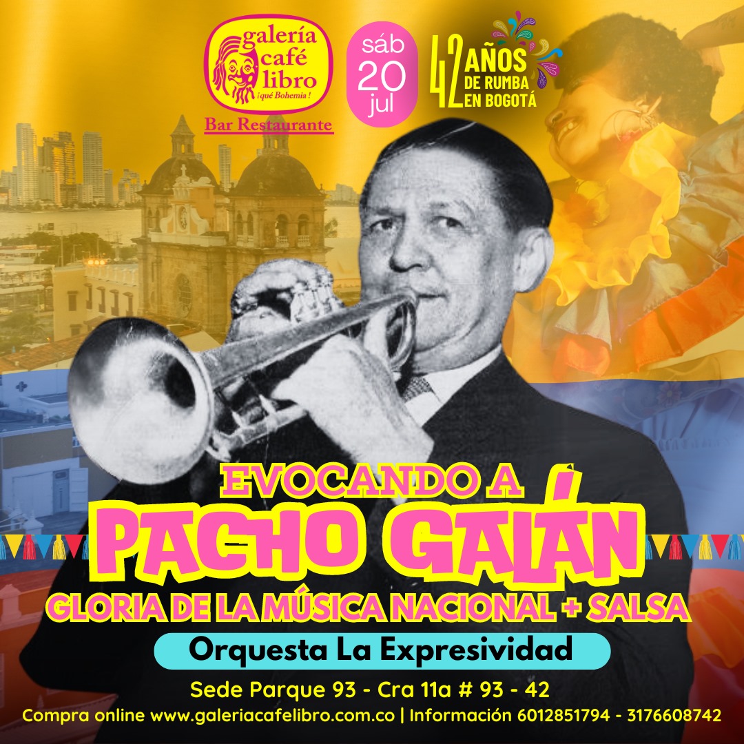 Imagen promoción Evocando a Pacho Galán con la Orquesta La Expresividad