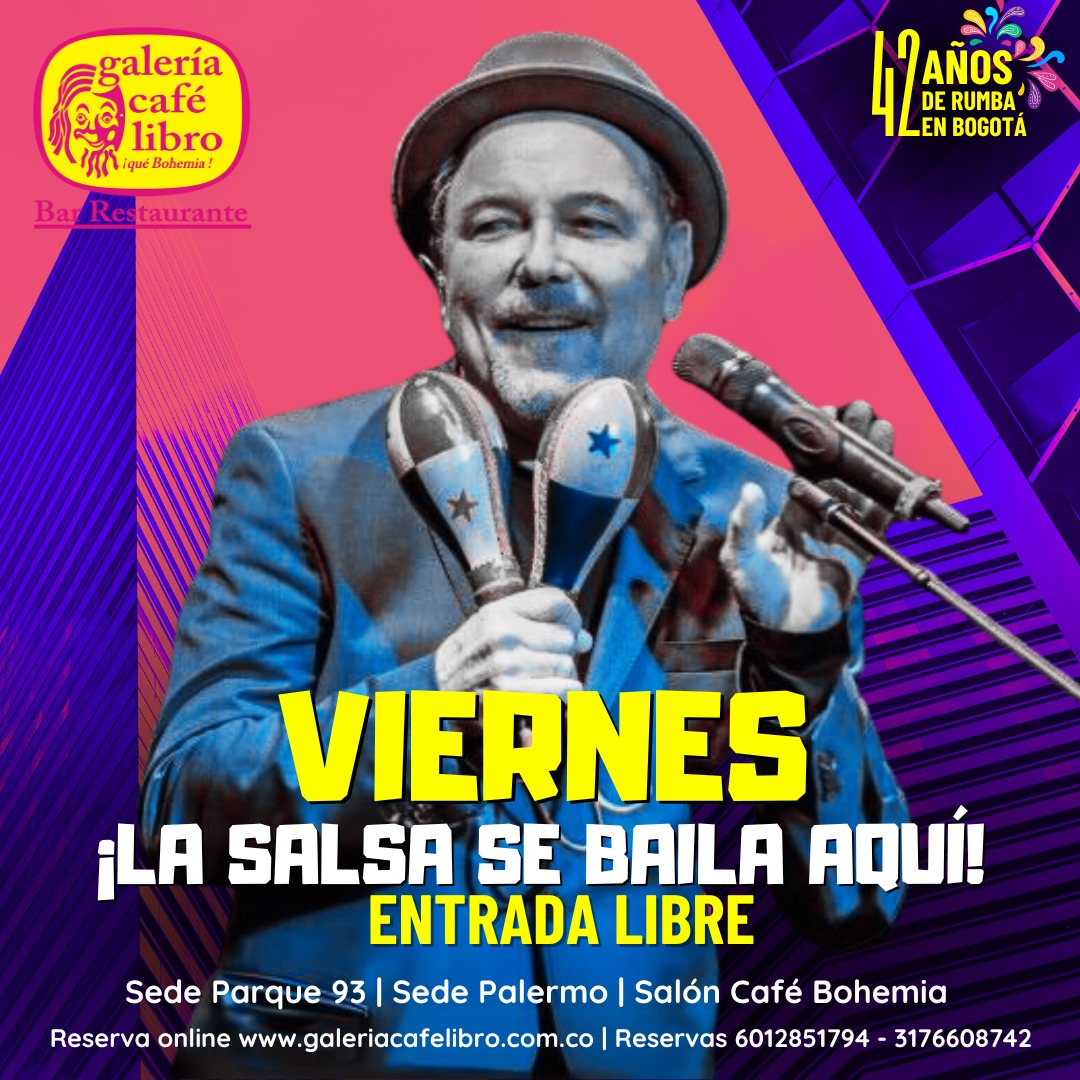 Imagen promoción Viernes "La Salsa se baila aquí"