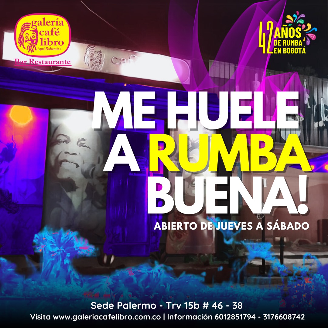 Imagen promoción Sede Palermo "Me huele a rumba buena"