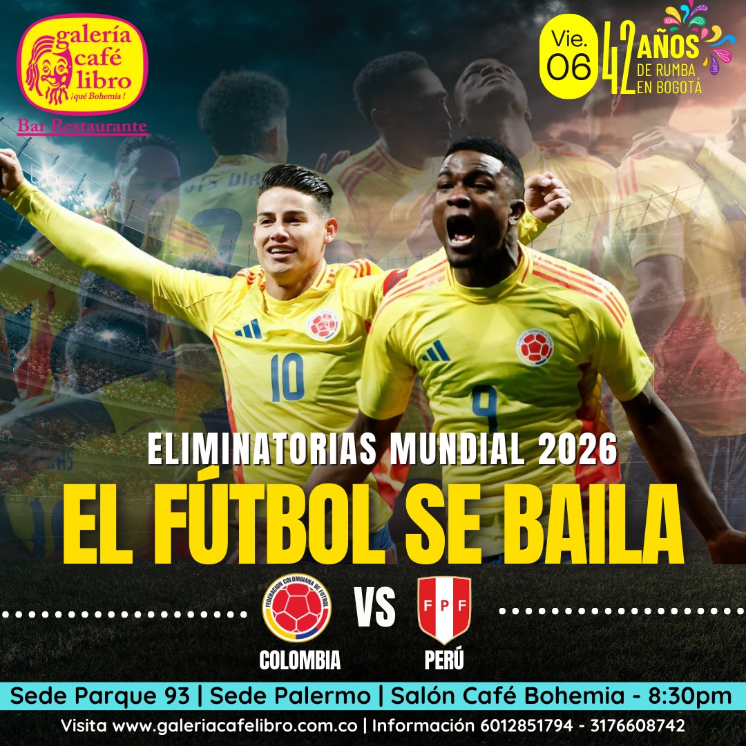 Imagen promoción Colombia VS Perú