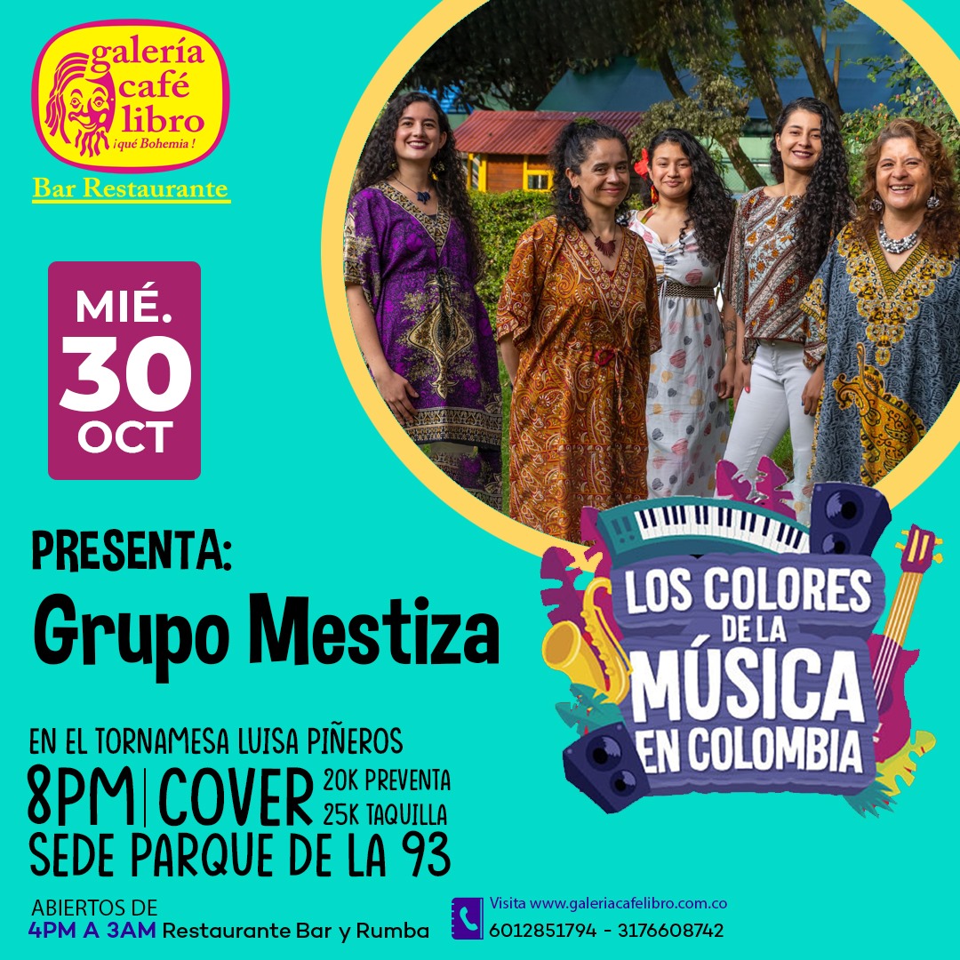 Imagen promoción Grupo Mestiza