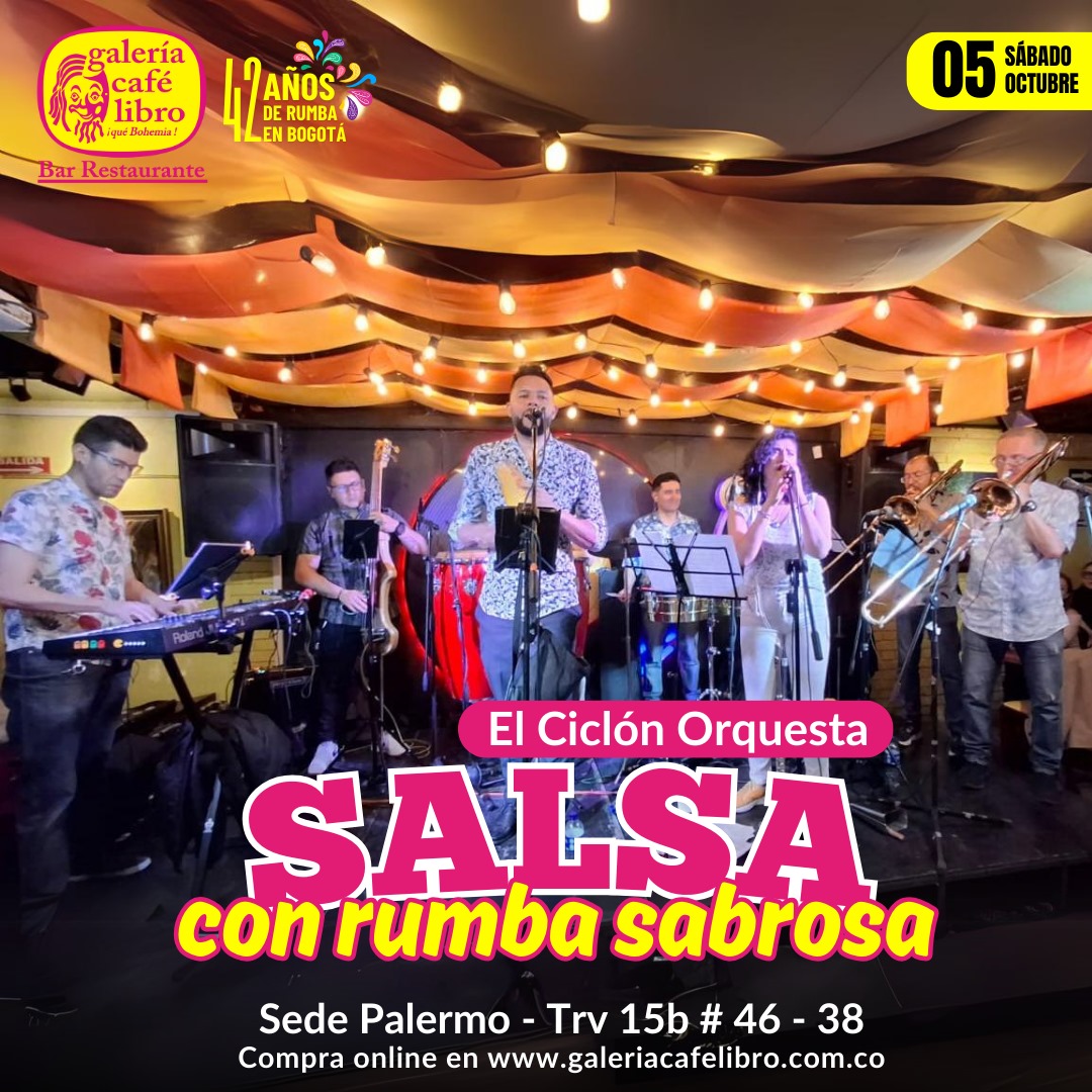 Imagen promoción El Ciclón Orquesta