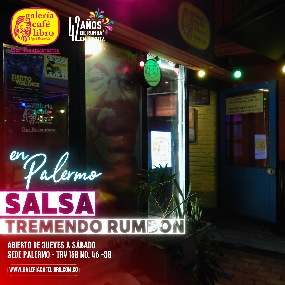 Imagen promoción Palermo Salsa "Tremendo Rumbón"