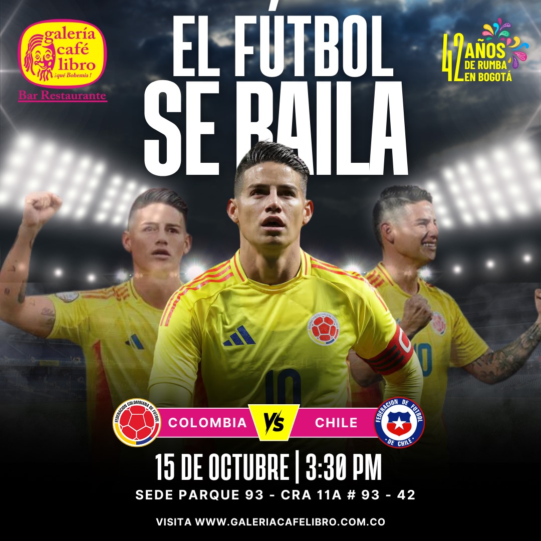 Imagen promoción Colombia VS Chile