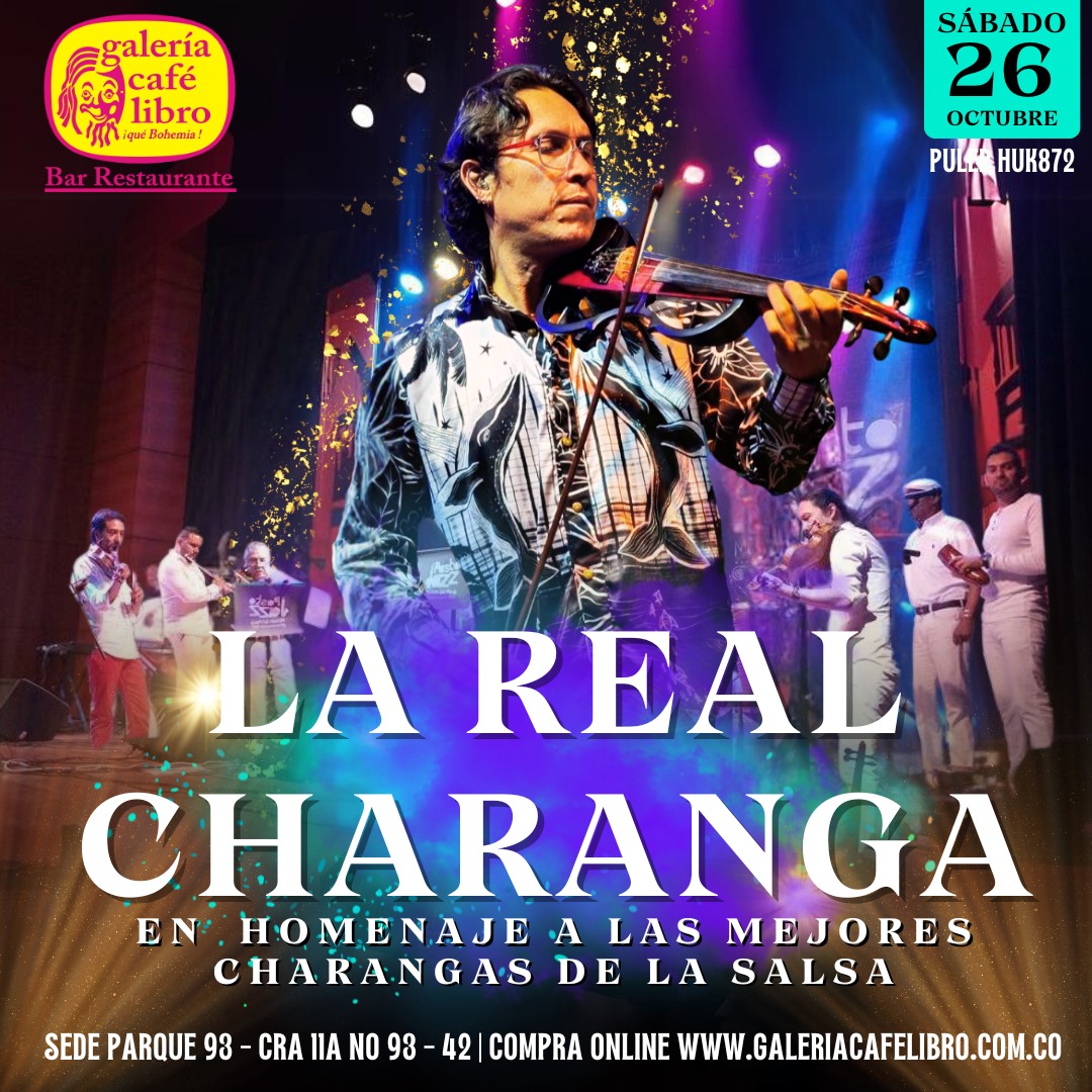 Imagen promoción La Real Charanga en Homenaje a las mejores charangas de la salsa