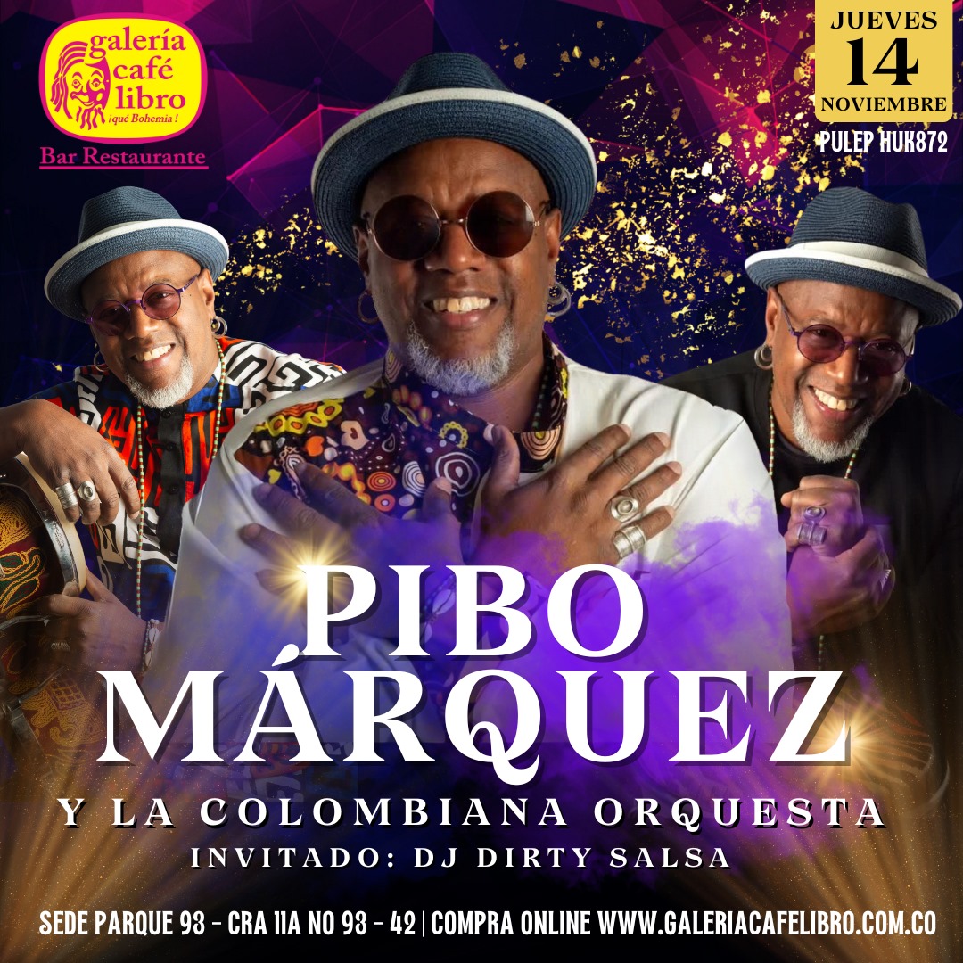 Imagen promoción Pibo Marquez