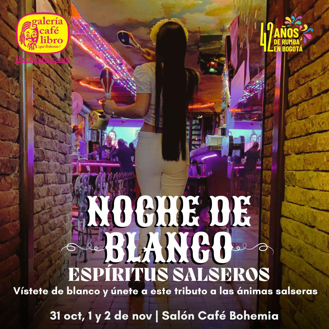 Imagen promoción Salón Café Bohemia "Noche de Blanco"