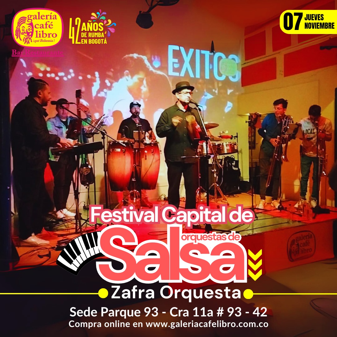 Imagen promoción Festival Capital de salsa presenta "Zafra Orquesta"