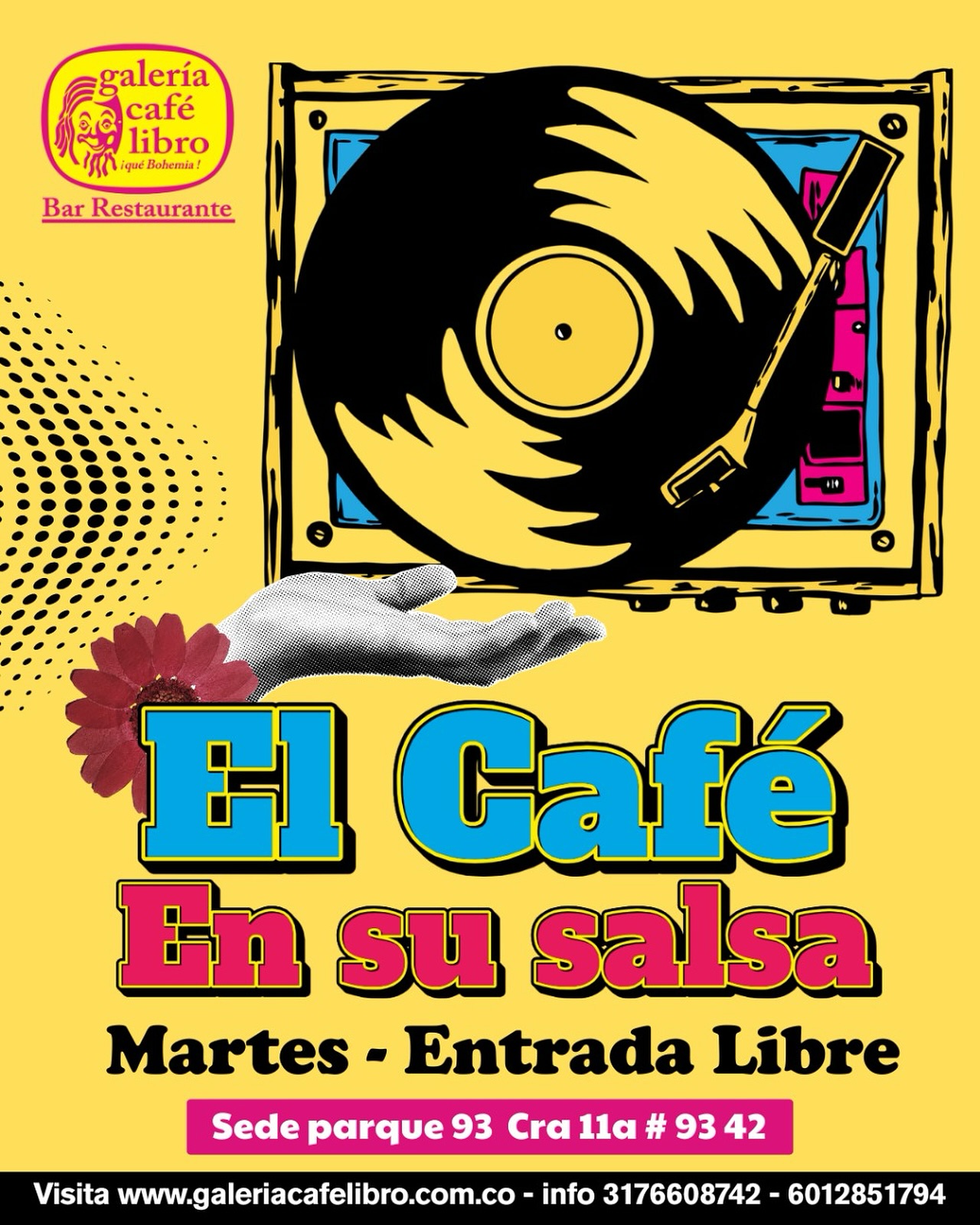 Imagen promoción Martes El Café en su Salsa