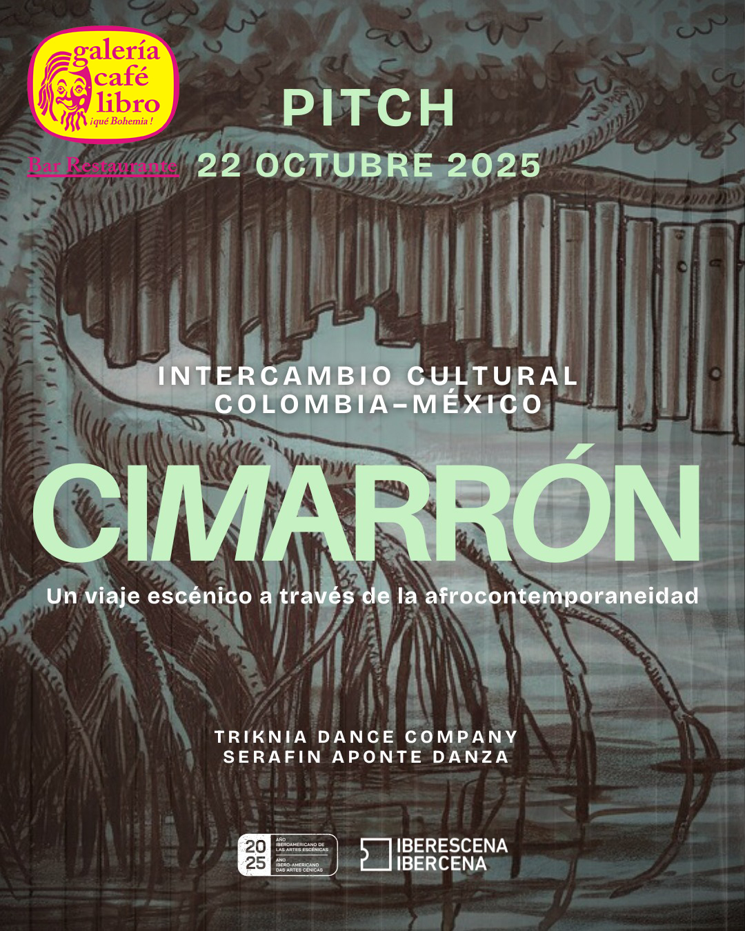 Imagen promoción Cimarrón Intercambio Cultural Colombia - México