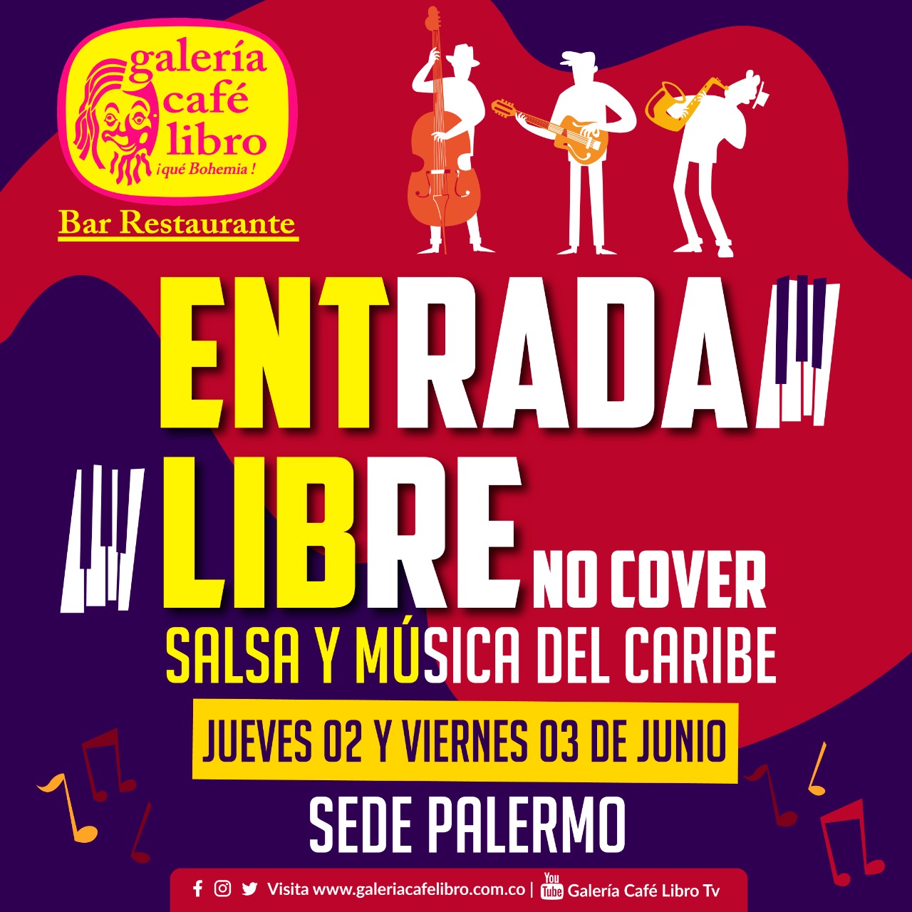 Imagen promoción ENTRADA LIBRE
