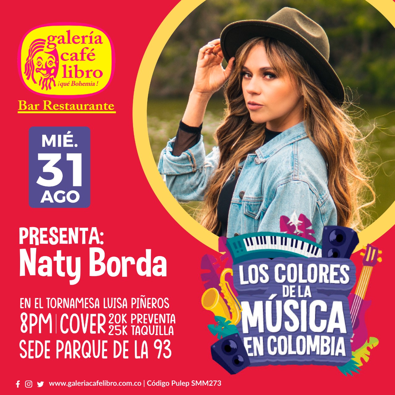 Imagen promoción NATY BORDA