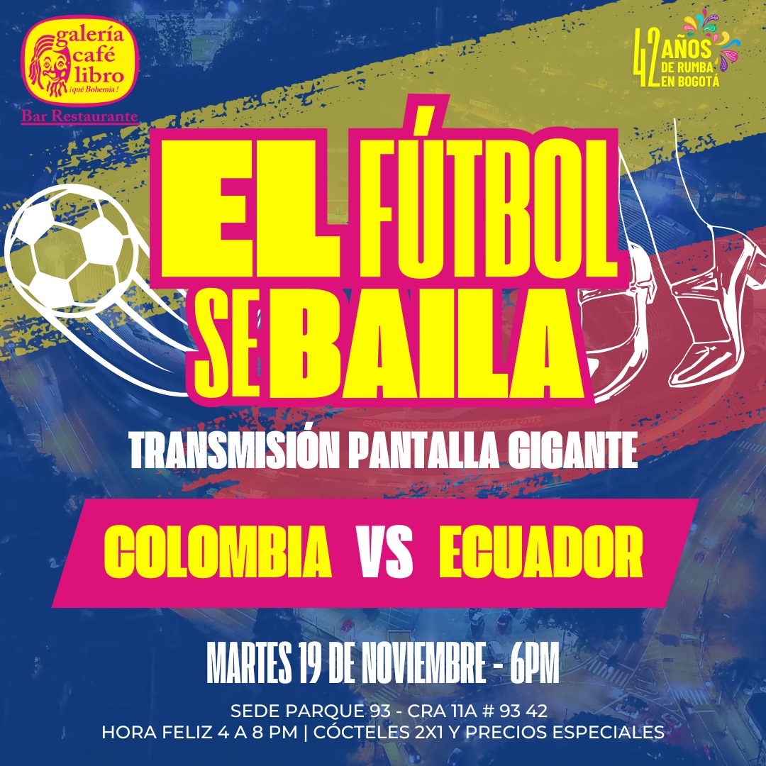 Imagen promoción Colombia VS Ecuador