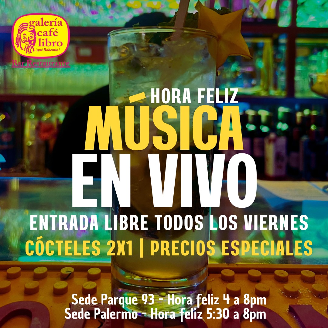 Imagen promoción Música en vivo para tardear