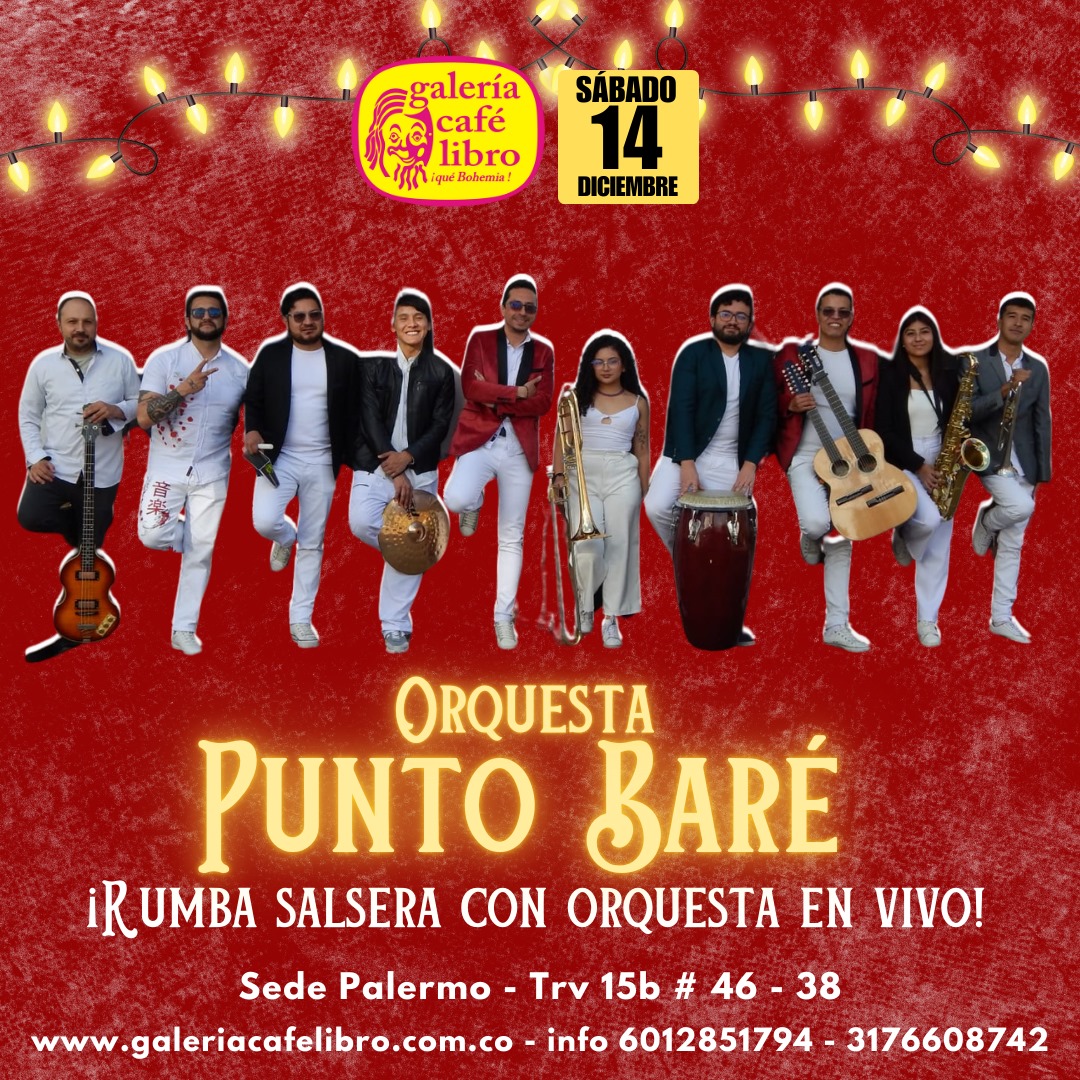 Imagen promoción Punto Baré Orquesta